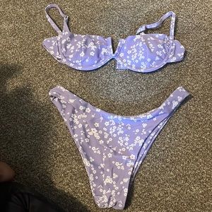 Purple bikini